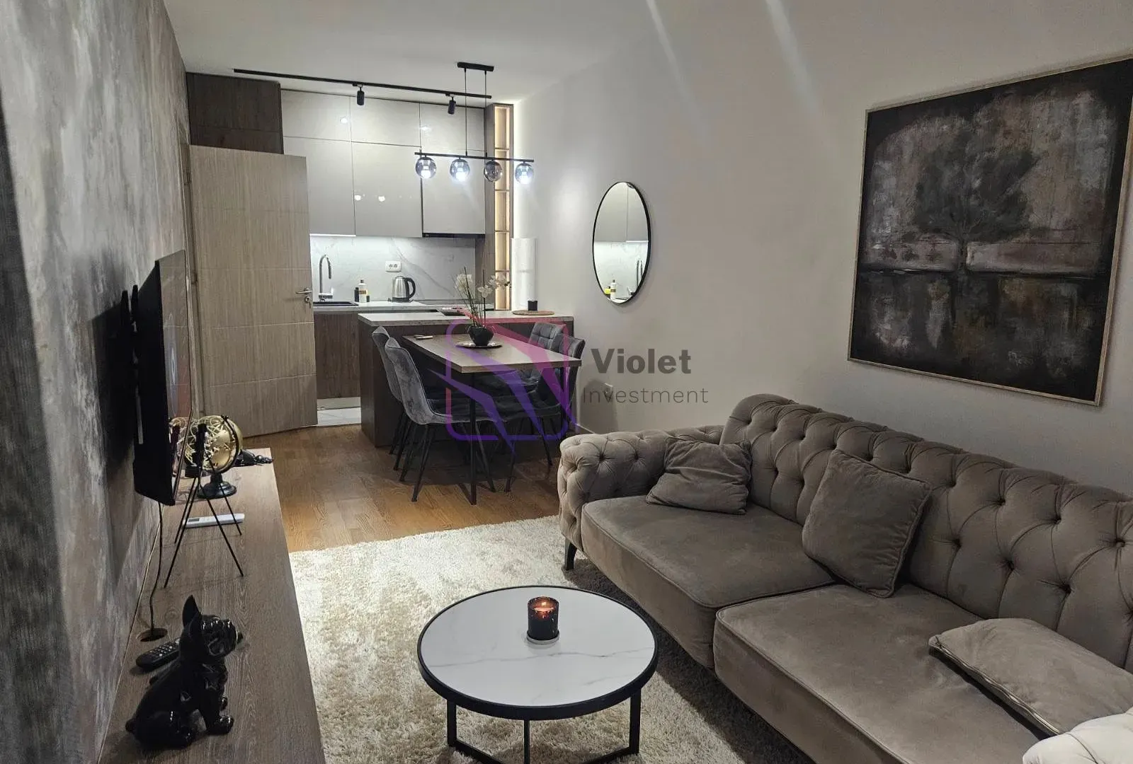 Rent, two bedroom apartment, 56m², Pobrežje, Podgorica