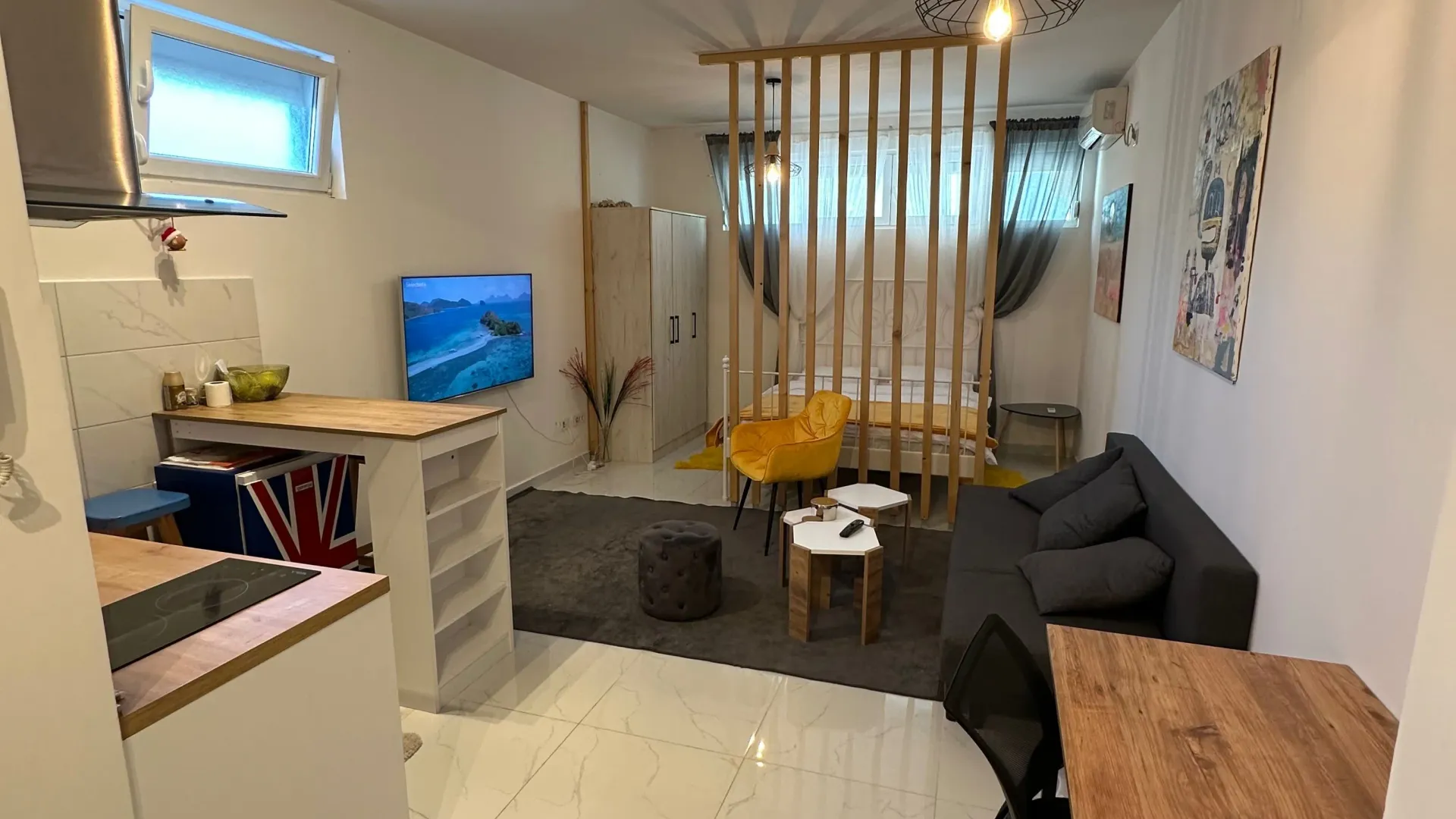 Daily-rent, apartment, 33m², City Kvart, Podgorica