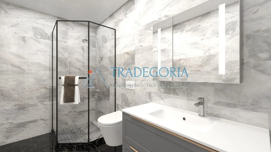 Prodaja, jednosoban stan, 56m², Sutomore, Bar