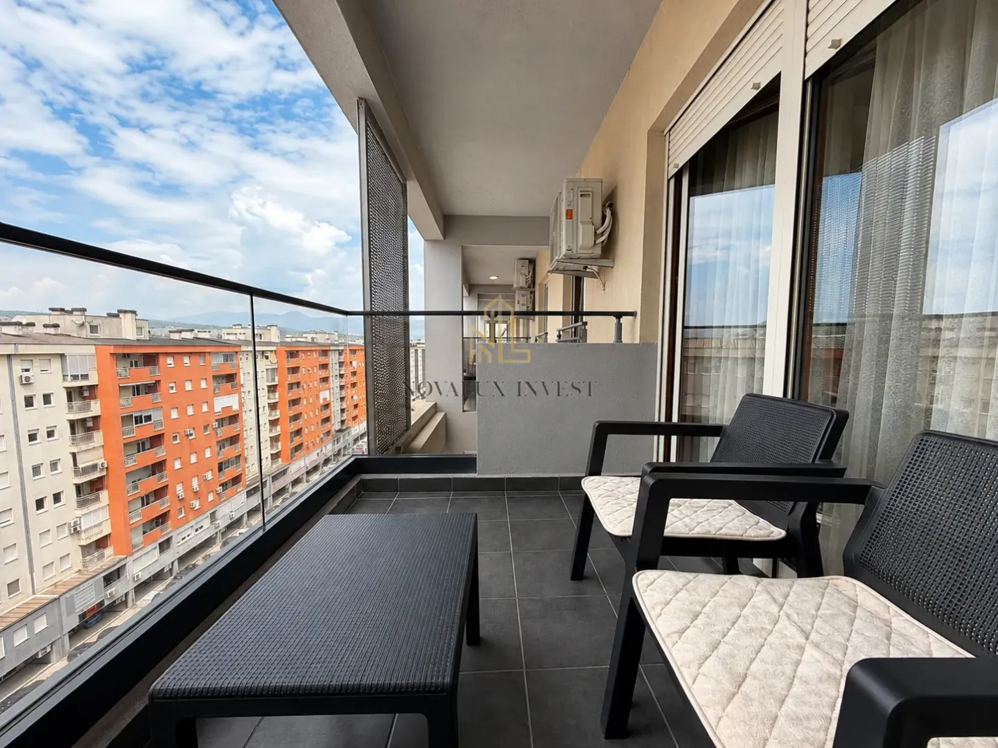 Rent, one bedroom apartment, 52m², Master Kvart, Podgorica