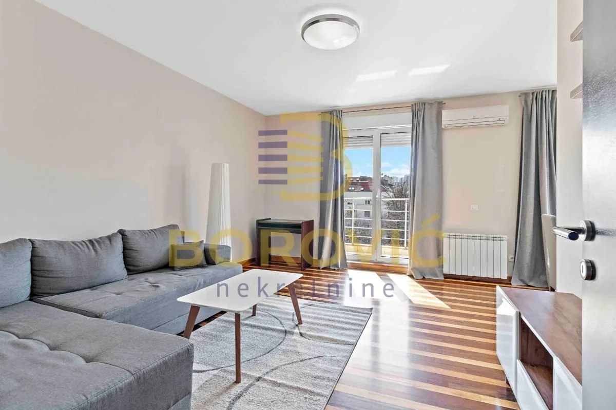 Izdavanje, dvosoban stan, 64m², Savski Venac, Beograd