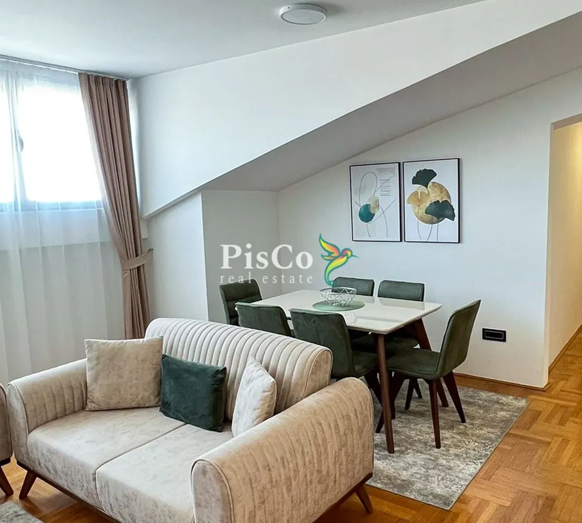 Izdavanje, dvosoban stan, 71m², Stari Aerodrom, Podgorica