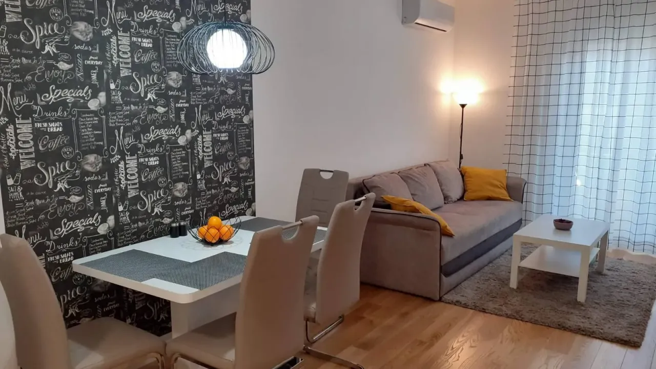 Rent, one bedroom apartment, 40m², Central Point, Podgorica
