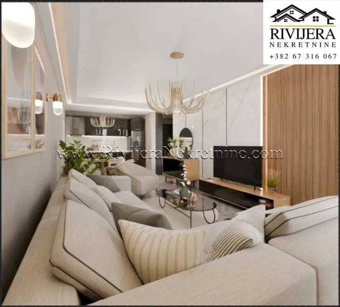 Sale, one bedroom apartment, 49m², Radanovići, Kotor