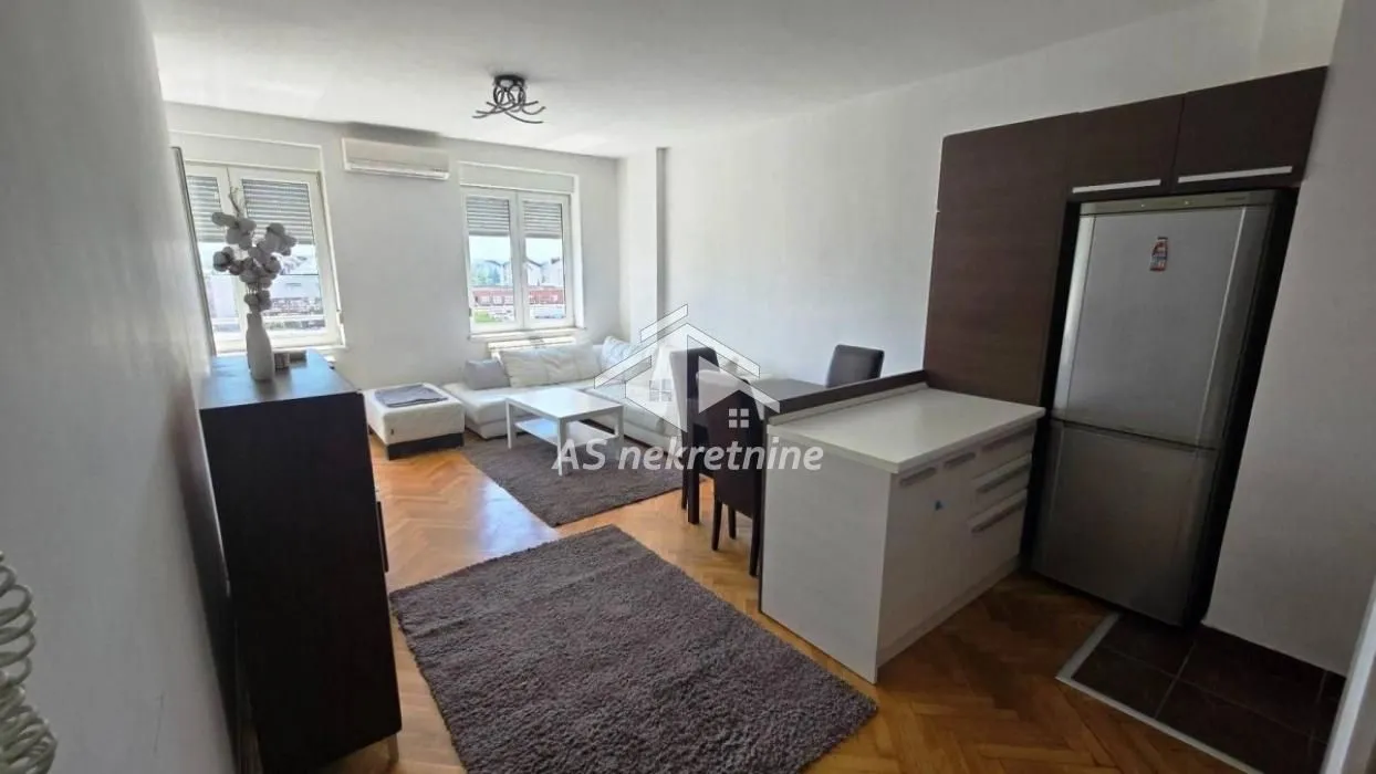 Izdavanje, dvosoban stan, 50m², Novi Beograd Blok 63, Novi Beograd Sve Podlokacije
