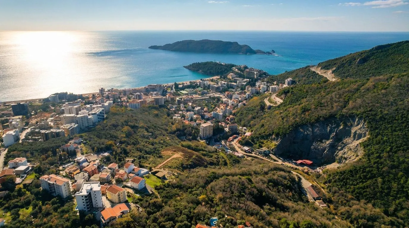 Prodaja, plac, 990m², Bečići, Budva