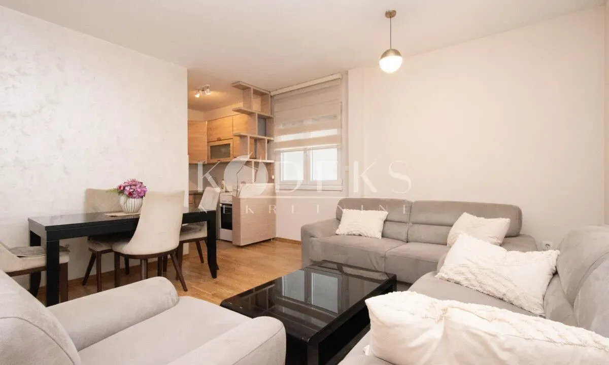 Izdavanje, jednosoban stan, 48m², Dalmatinska ulica, Podgorica