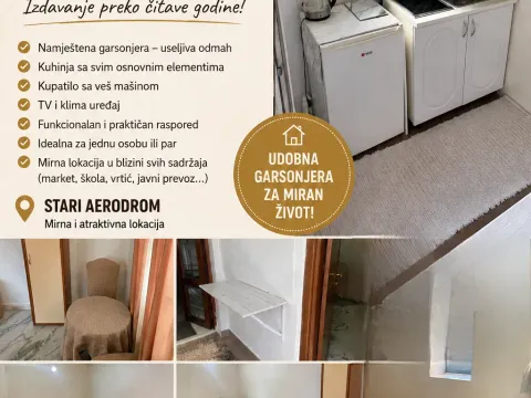Rent, house, 70m², Stari Aerodrom, Podgorica - image 2