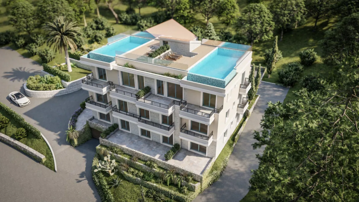 Prodaja, dvosoban stan, 104m², Dobrota, Kotor