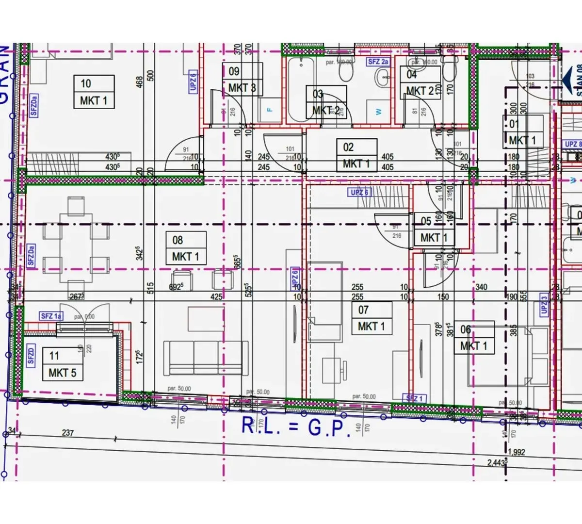 Prodaja, četvorosoban stan, 114m², Stari grad, Novi Sad