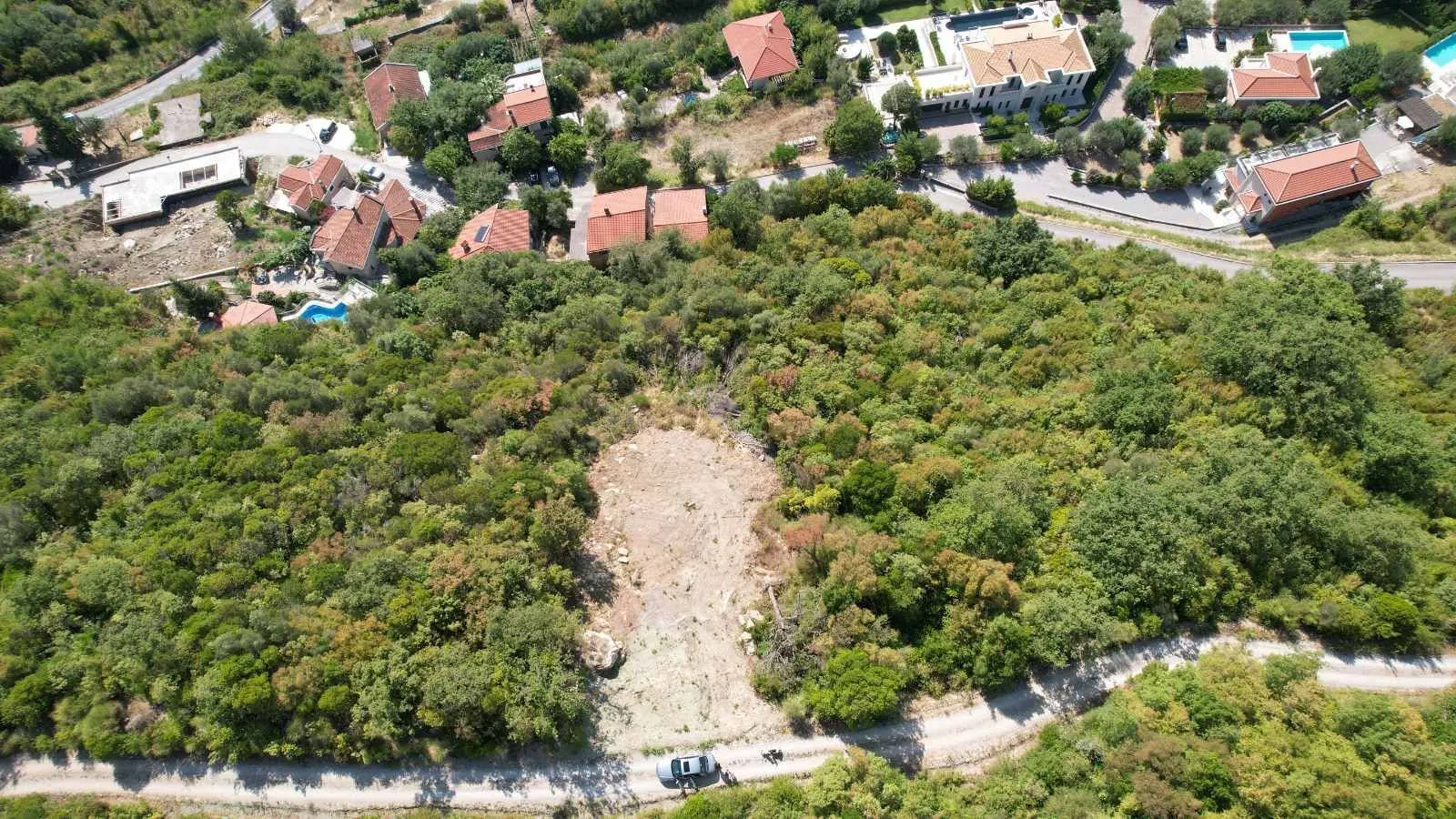 Prodaja, plac, 1000m², Prijevor, Budva