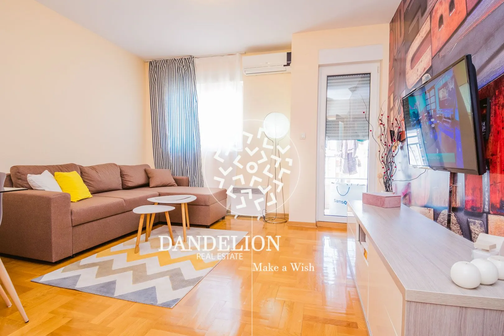 Izdavanje, jednosoban stan, 43m², Stari Aerodrom, Podgorica