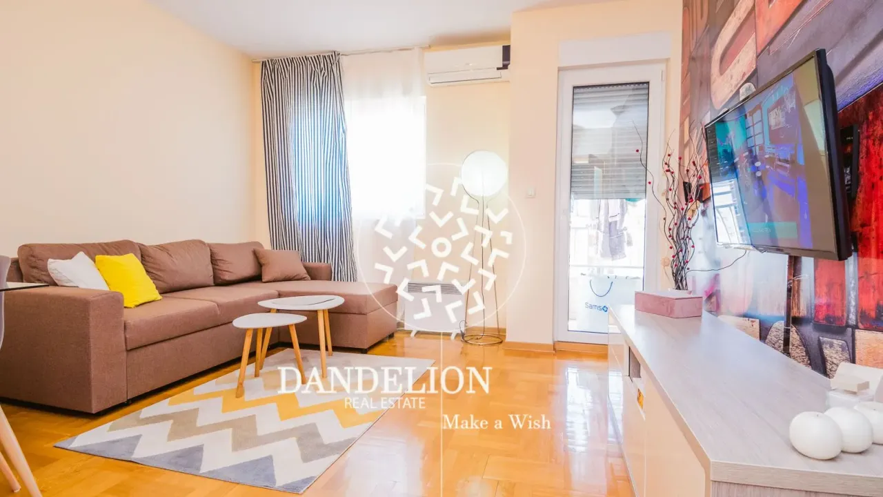 Izdavanje, jednosoban stan, 43m², Stari Aerodrom, Podgorica