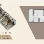 Prodaja, dvosoban stan, 52m², Seljanovo, Tivat - image 9