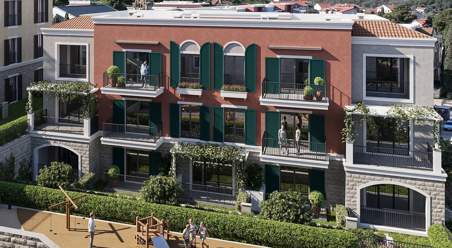 Prodaja, garsonjera, 39m², Luštica Bay, Tivat