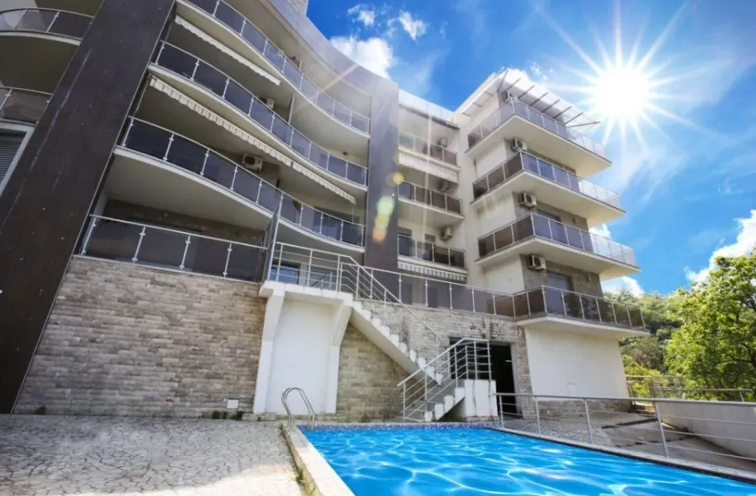 Rent, one bedroom apartment, 55m², Pržno, Budva