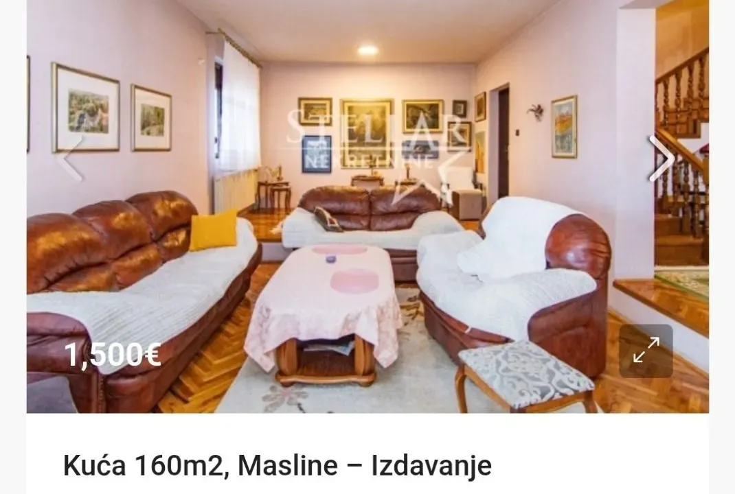 Izdavanje, kuća, 160m², Masline, Podgorica