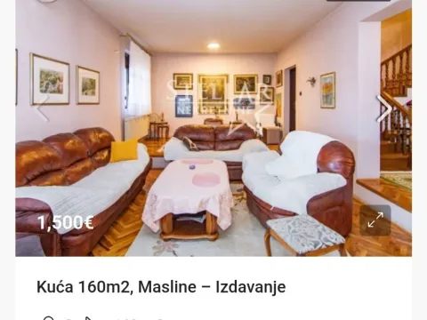 Izdavanje, kuća, 160m², Masline, Podgorica - image 1