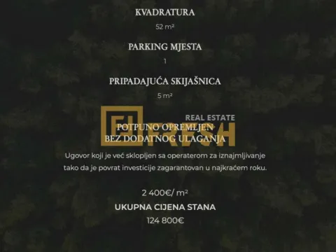 Prodaja, dvosoban stan, 52m², Kolašin, Crna Gora - image 13