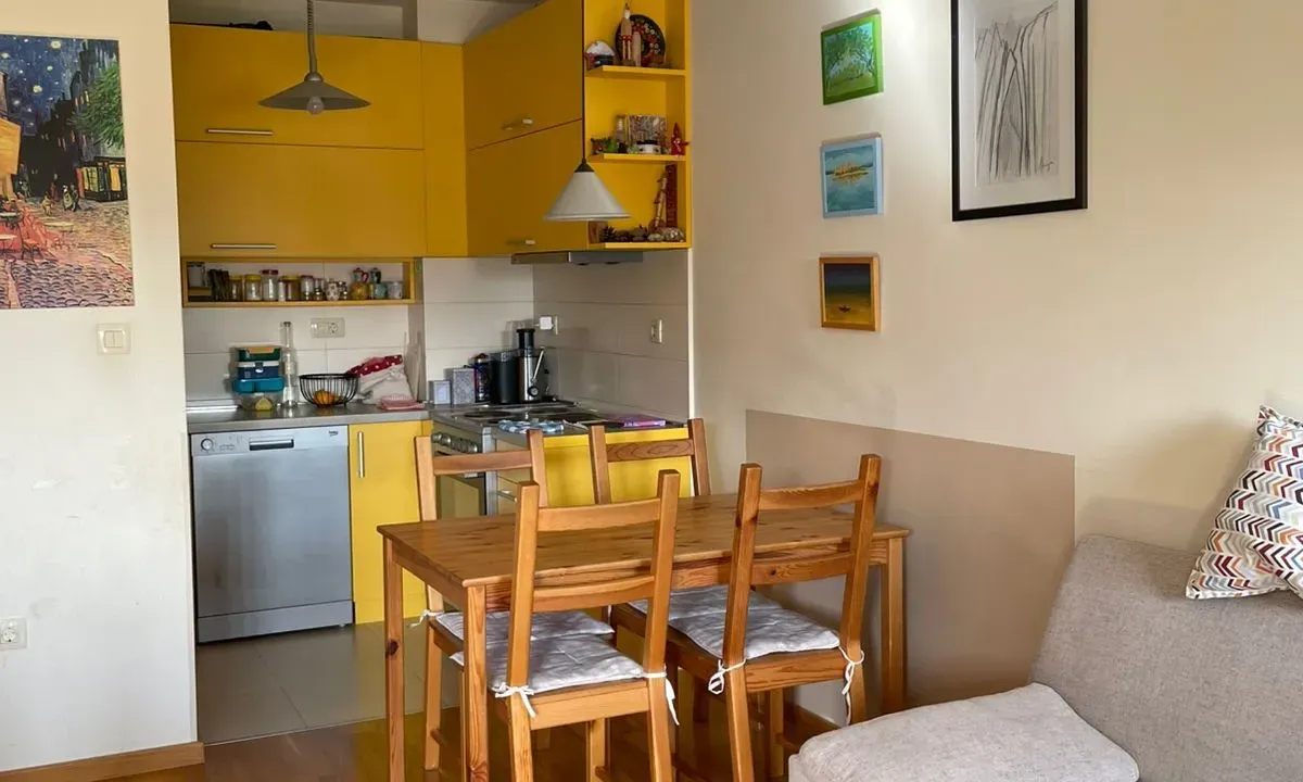 Izdavanje, jednosoban stan, 43m², Stari Aerodrom, Podgorica