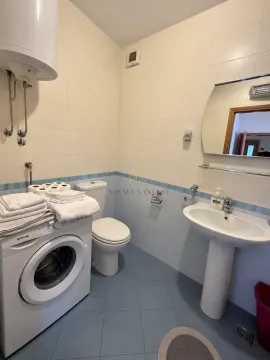 Kupatilo opremljeno umivaonikom, WC šoljom, mašinom za veš i bojlerom. - image 11