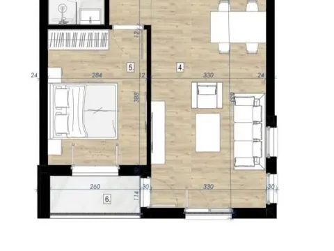 Prodaja, stan, 47m², Zabjelo, Podgorica - image 13