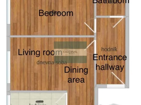 Prodaja, dvosoban stan, 43m², Adamovićevo Naselje, Novi Sad Sve Podlokacije - image 10