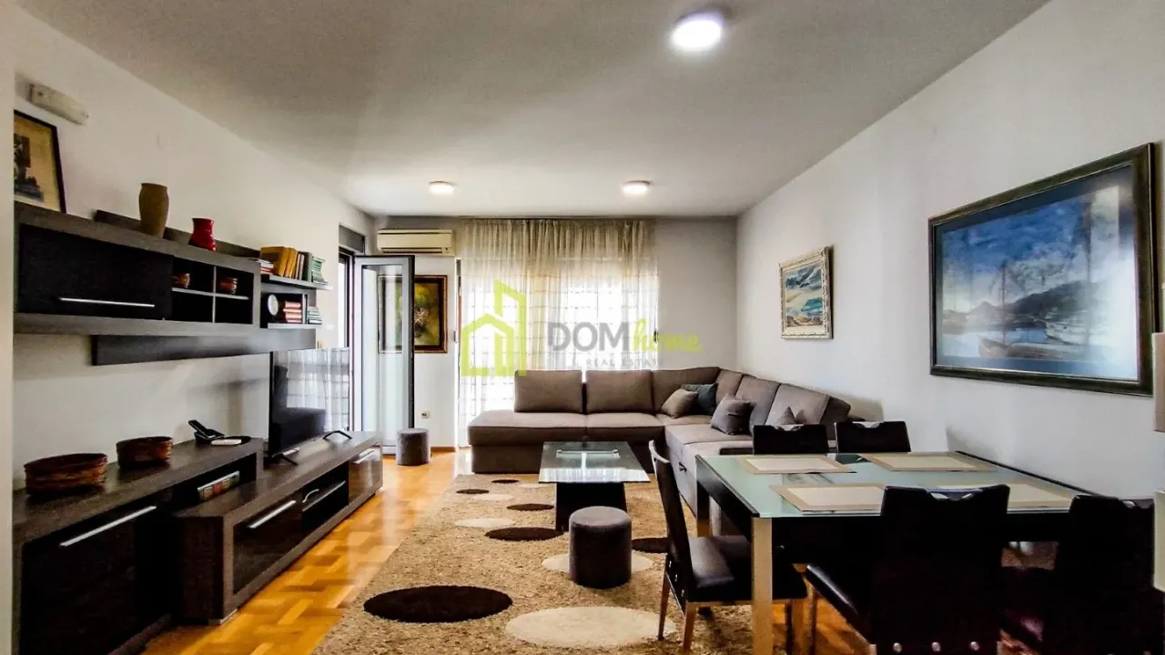 Izdavanje, jednosoban stan, 50m², Tološka šuma, Podgorica