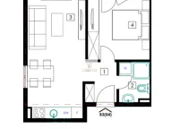 Prodaja, jednosoban stan, 42m², Bečići, Budva - image 2