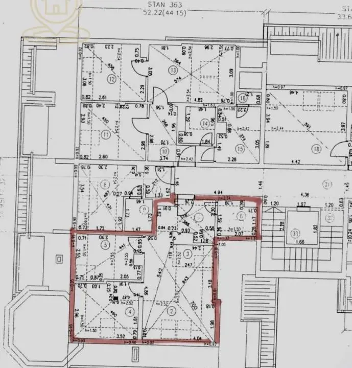 Sale, two bedroom apartment, 36m², Podbara, Novi Sad Sve Podlokacije