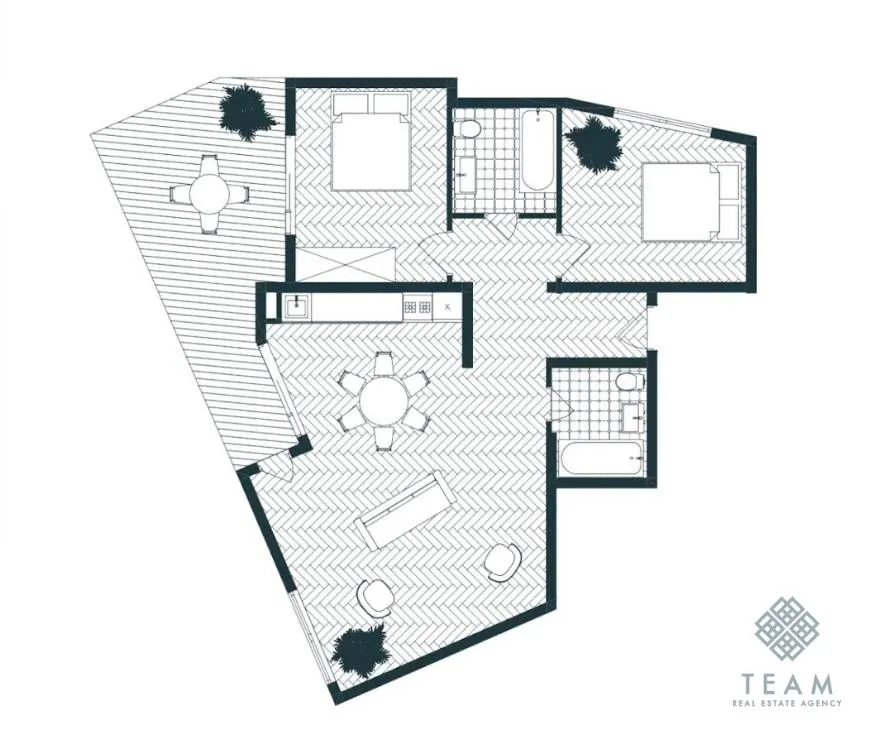 Prodaja, dvosoban stan, 91m², Donja Lastva, Tivat