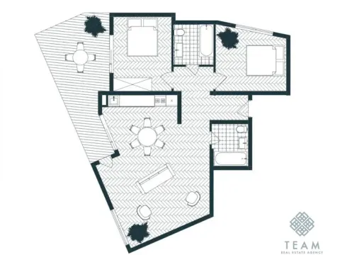 Sale, two bedroom apartment, 91m², Donja Lastva, Tivat - image 11