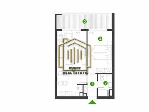 Prodaja, jednosoban stan, 52m², Zagorič, Podgorica - image 5