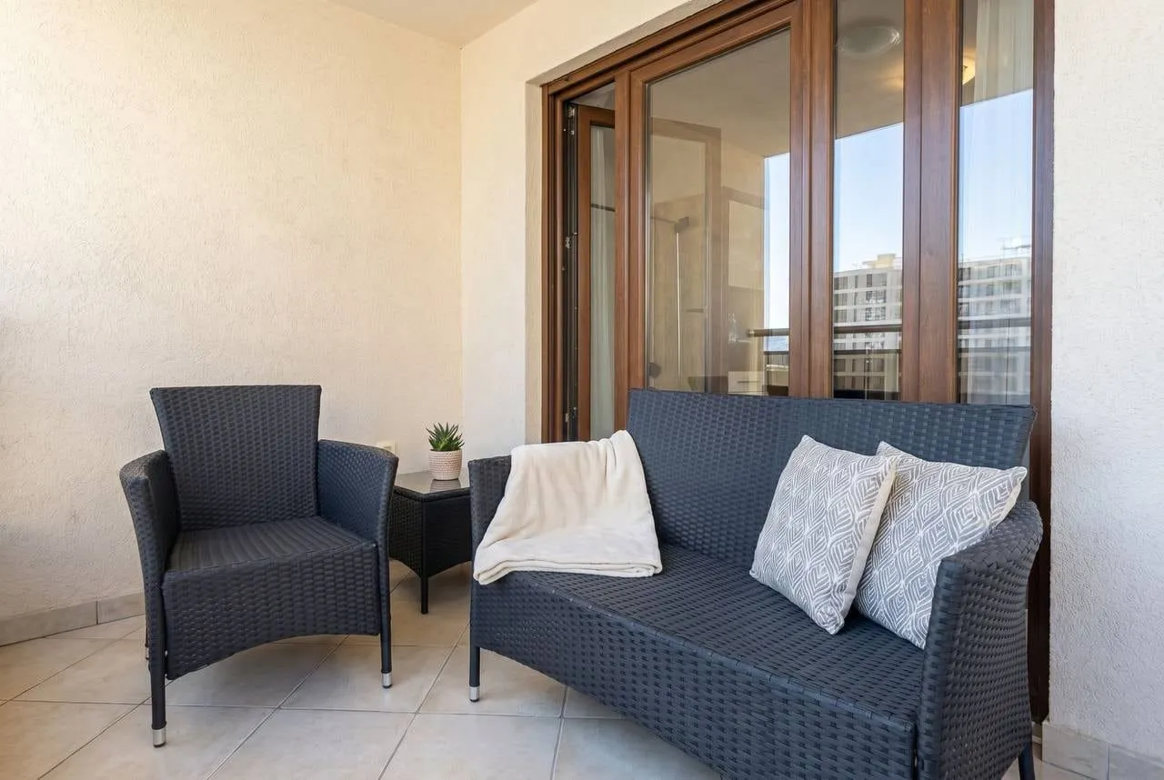Stan-na-dan, dvosoban stan, 51m², Budva, Crna Gora