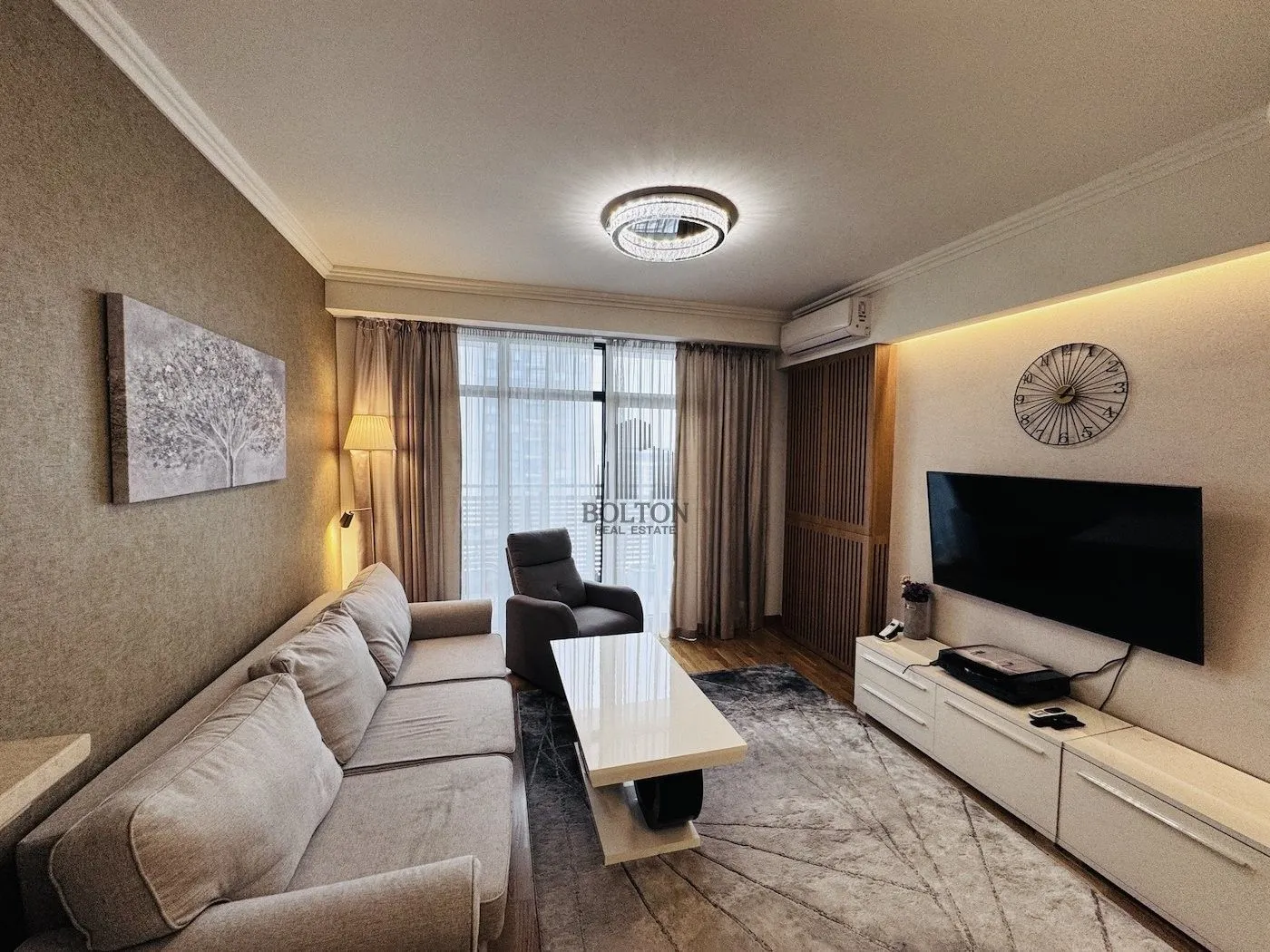 Rent, two bedroom apartment, 55m², Savski Venac, Beograd