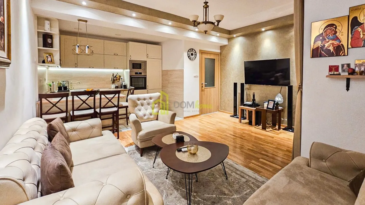 Rent, one bedroom apartment, 50m², Pobrežje, Podgorica