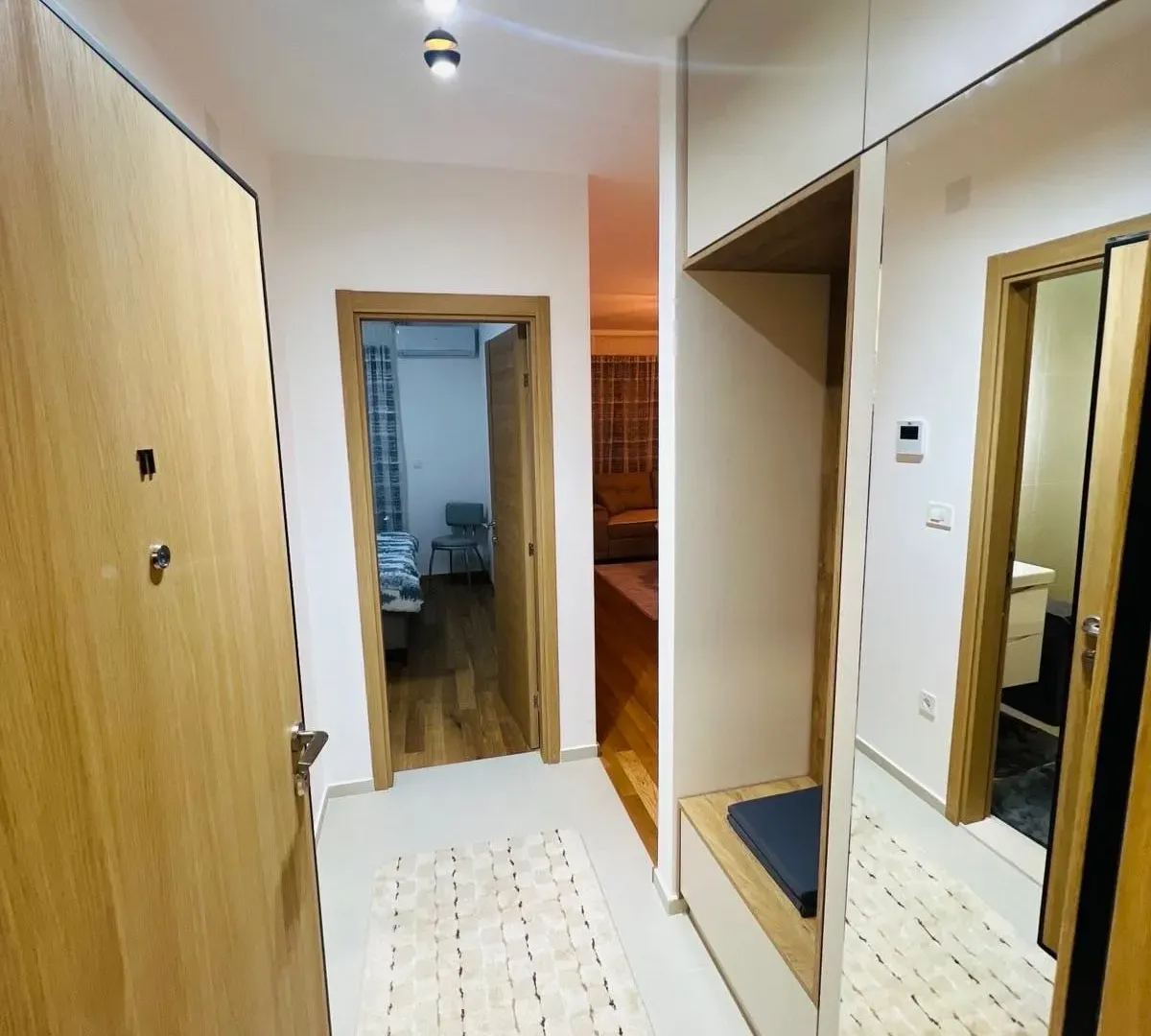 Rent, one bedroom apartment, 45m², City Kvart, Podgorica