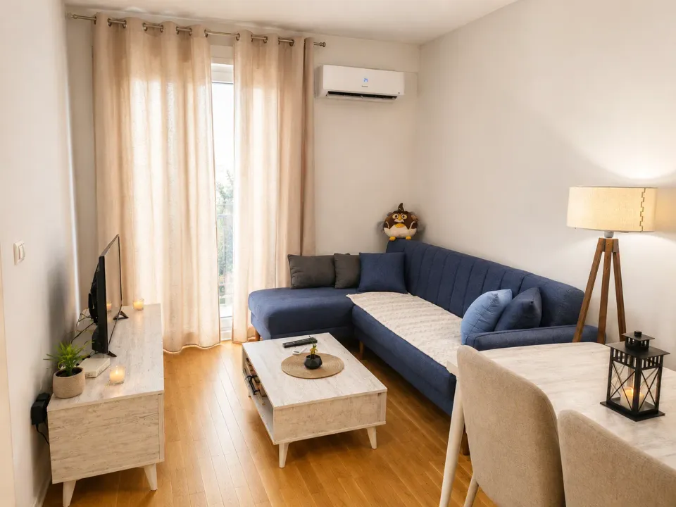 Rent, one bedroom apartment, 41m², Zabjelo, Podgorica