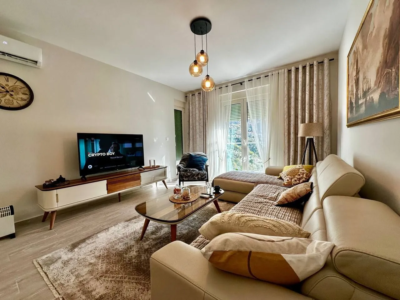 Rent, one bedroom apartment, 57m², Bečići, Budva