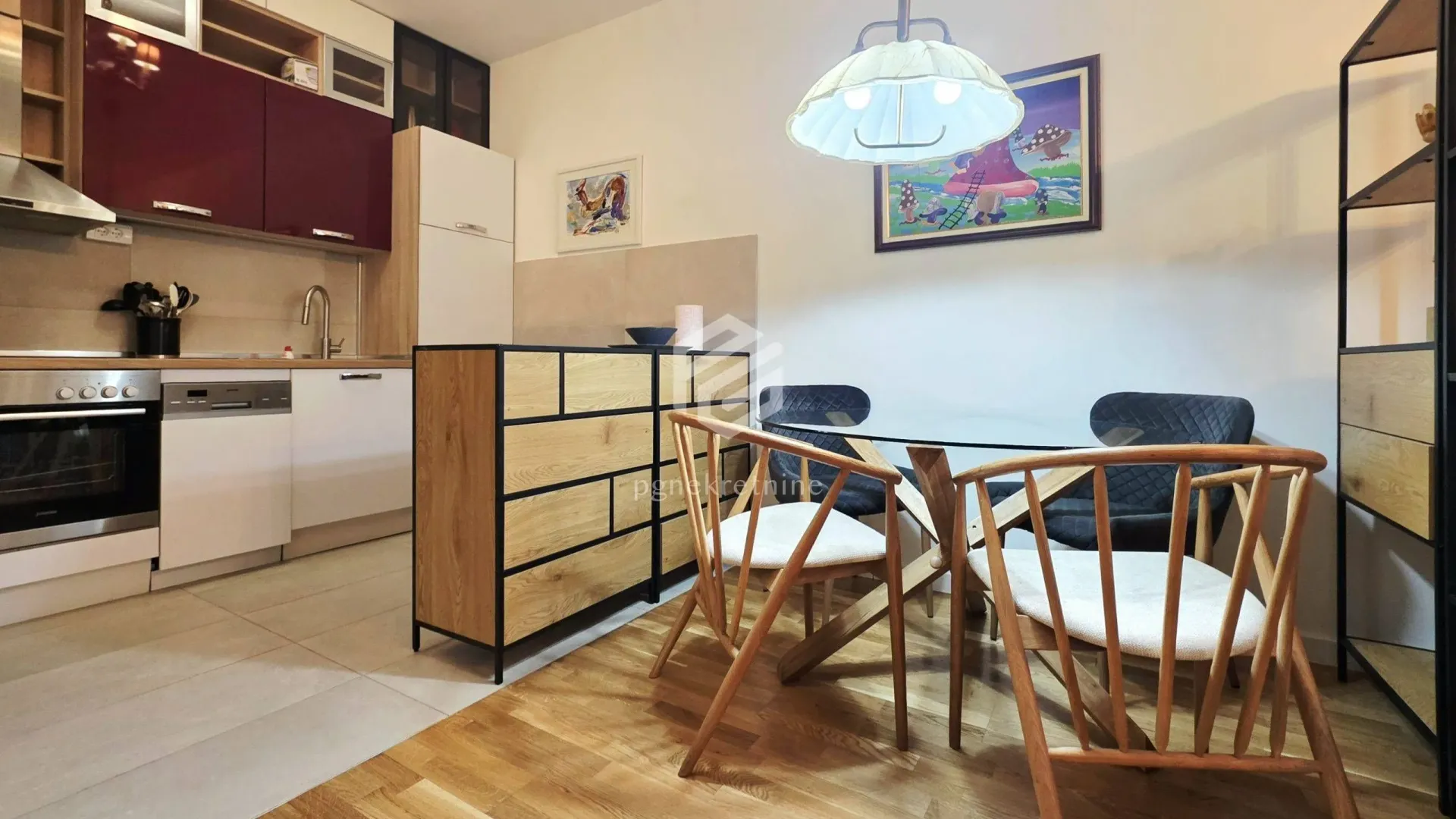 Rent, one bedroom apartment, 46m², Zabjelo, Podgorica