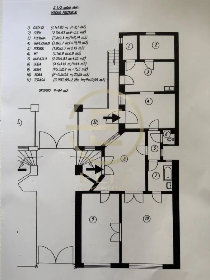 Rent, office space, 93m², Novi Sad Sve Podlokacije, Novi Sad