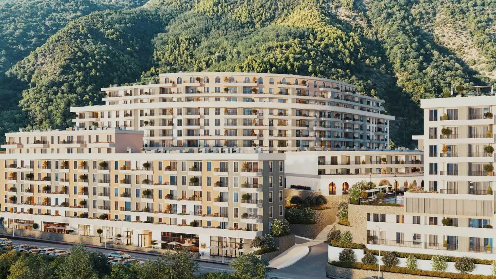 Prodaja, dvosoban stan, 71m², Bečići, Budva