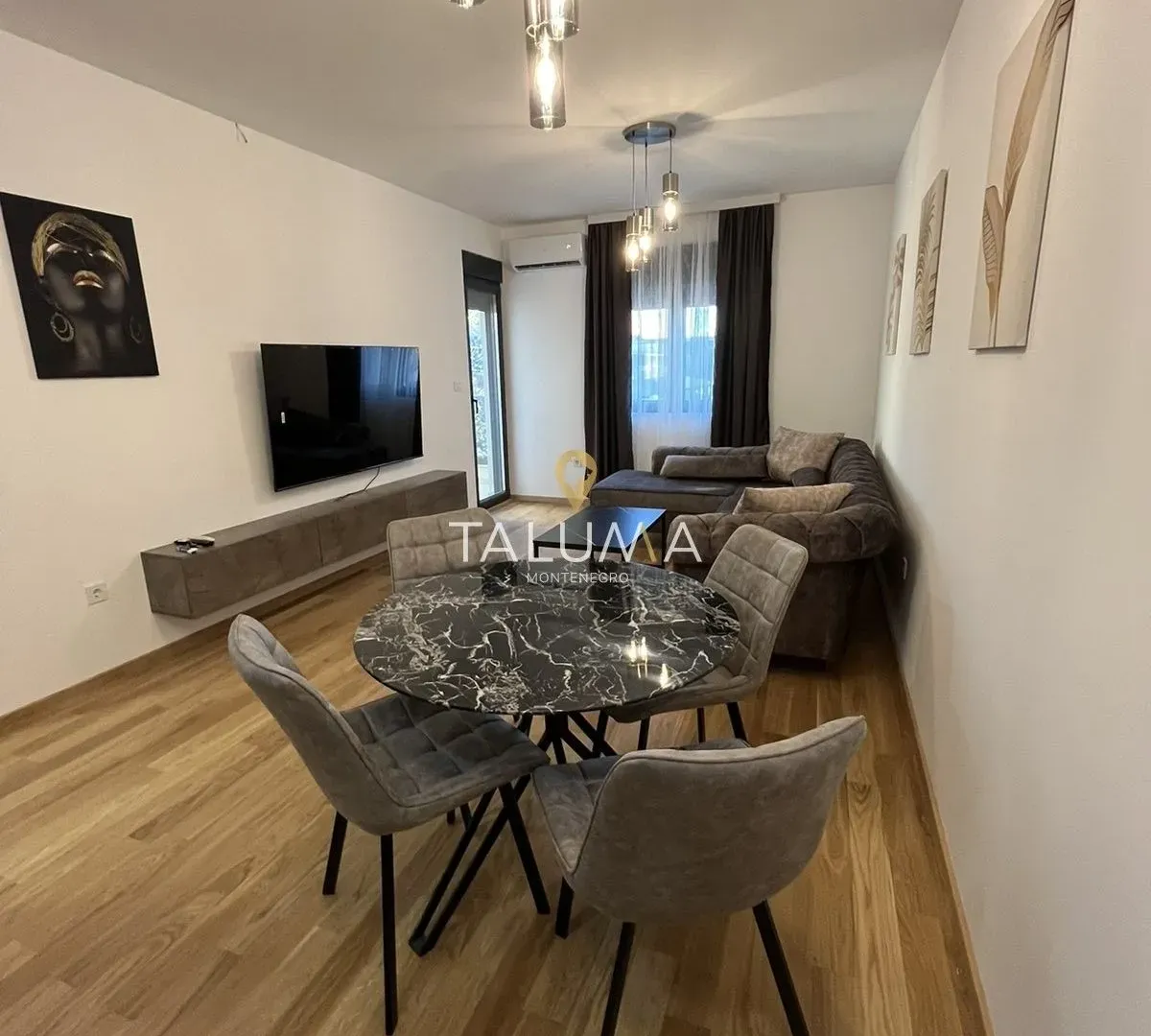 Izdavanje, jednosoban stan, 45m², City Kvart, Podgorica