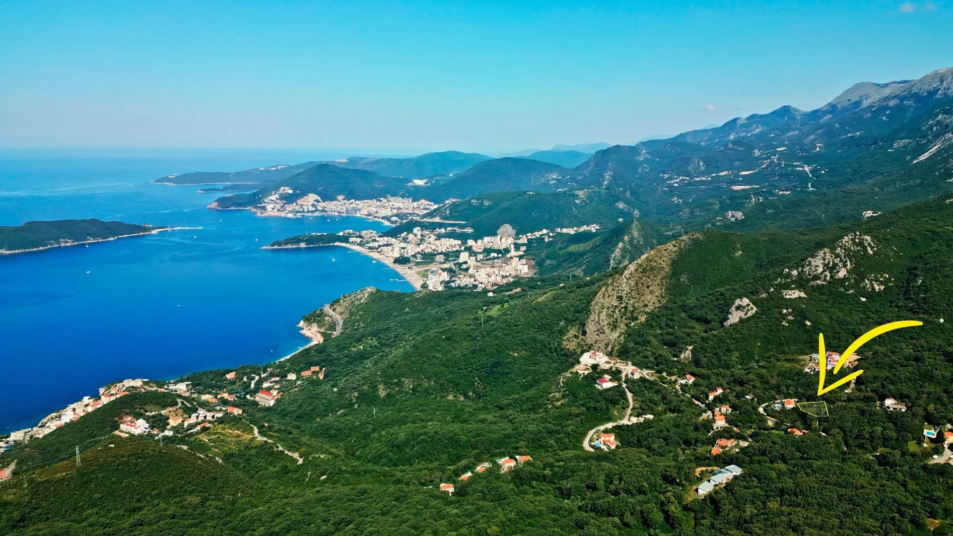 Prodaja, plac, 732m², Kuljače, Budva