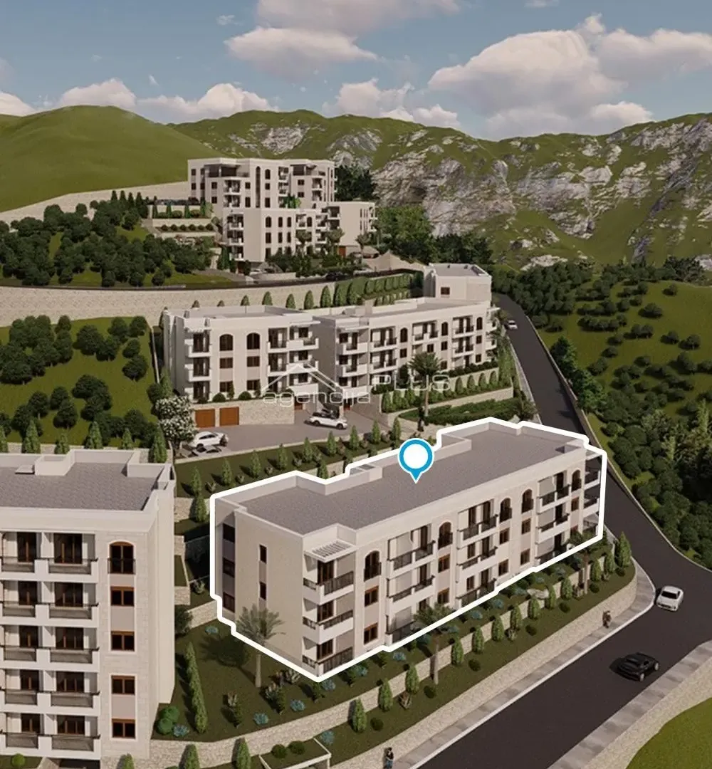 Sale, two bedroom apartment, 55m², Budva, Crna Gora