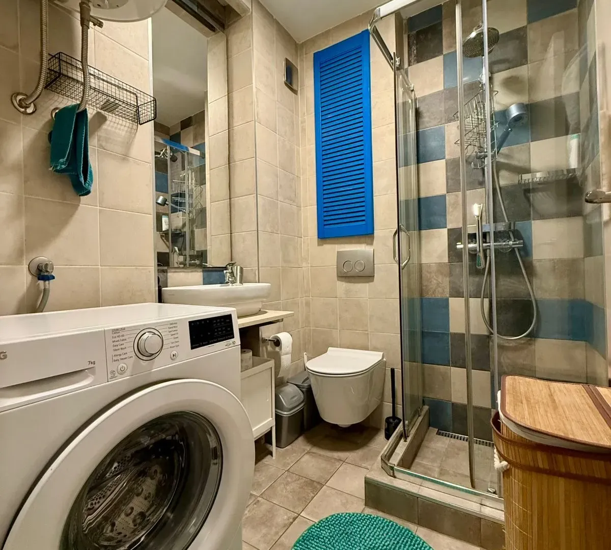 Rent, one bedroom apartment, 60m², Blok 5, Podgorica