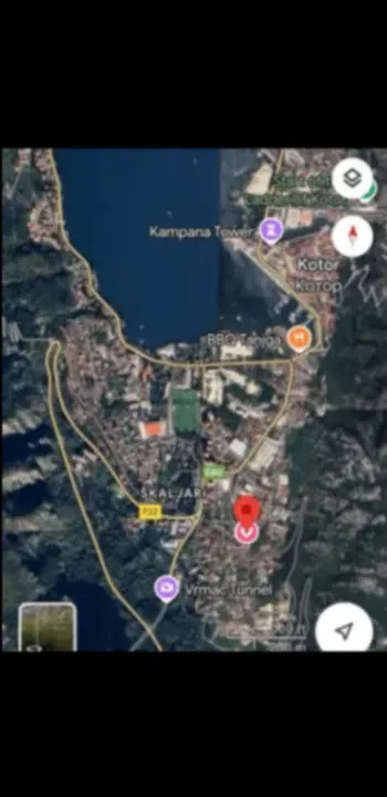 Prodaja, plac, 1634m², Škaljari, Kotor