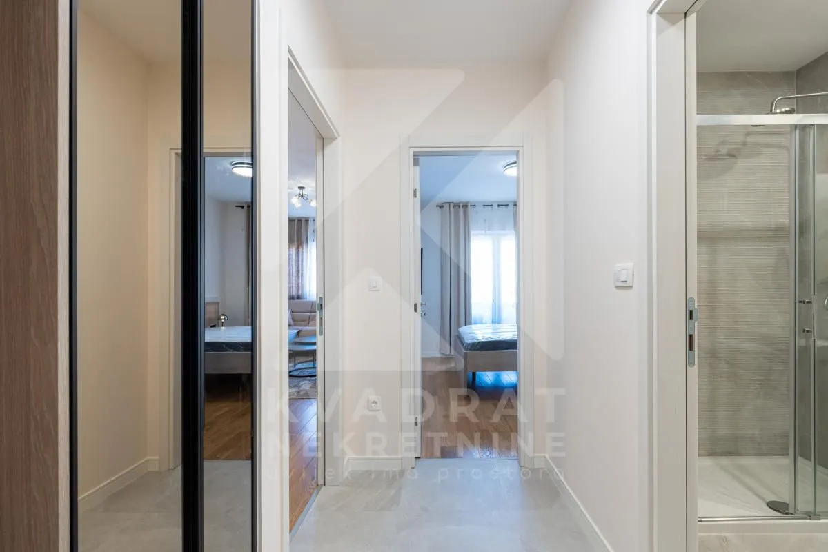 Rent, one bedroom apartment, 47m², Central Point, Podgorica