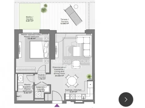 Prodaja, dvosoban stan, 63m², Savski Venac, Beograd - image 16