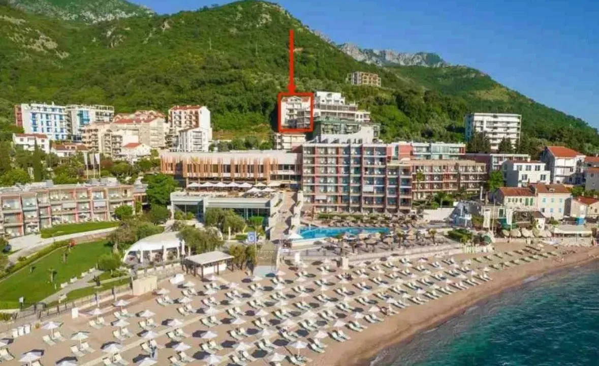 Rent, studio apartment, 40m², Pržno, Budva